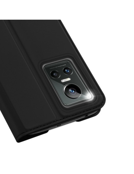 Dux Ducis Skin Pro dėklo dėklo dangtelis su atvartu, skirtas Realme GT Neo 3 juodas Dux Ducis Skin Pro dėklo dėklo dangtelis su atvartu, skirtas Realme GT Neo 3 juodas