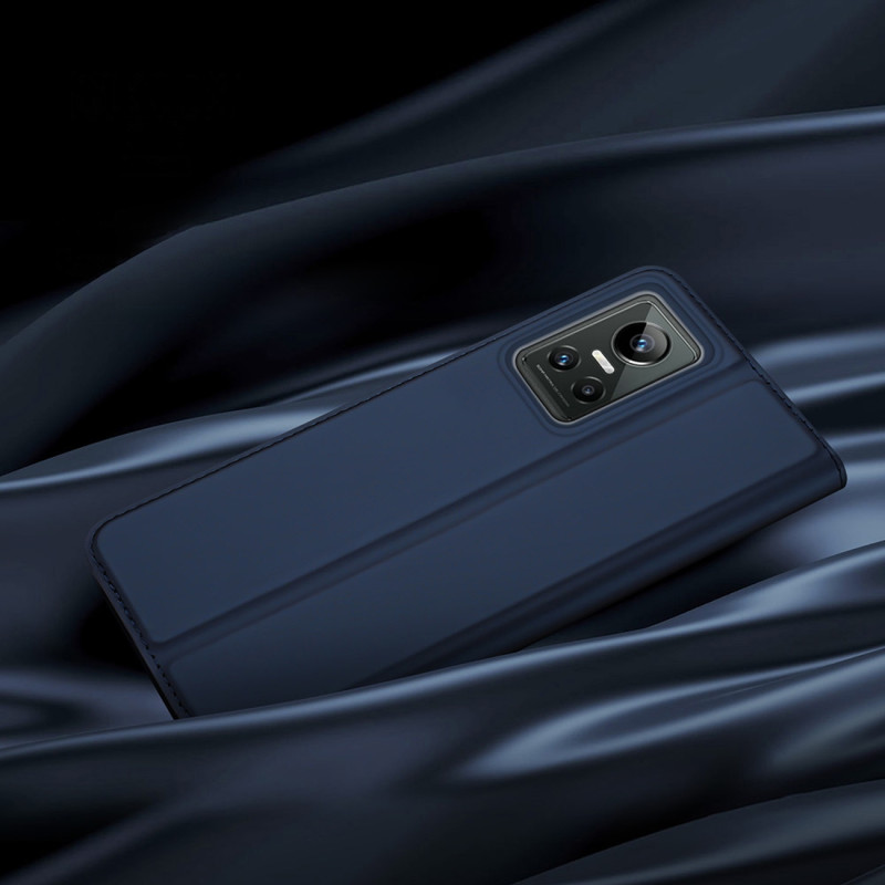 Dux Ducis Skin Pro dėklo dėklo dangtelis su atvartu, skirtas Realme GT Neo 3 juodas