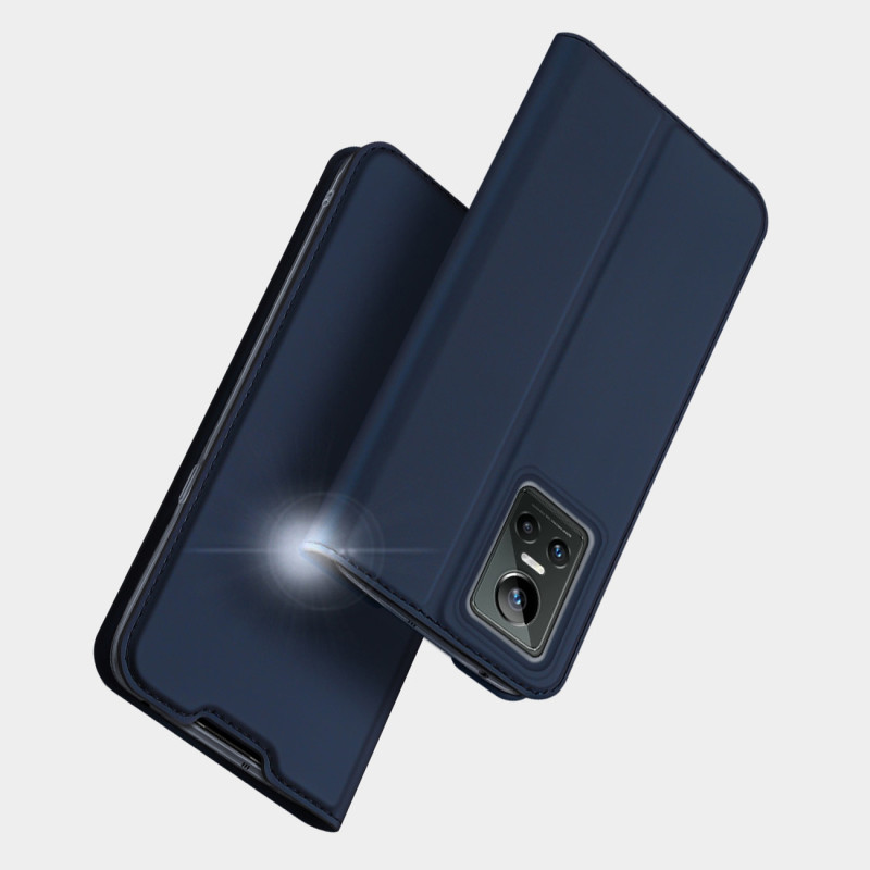 Dux Ducis Skin Pro dėklo dėklo dangtelis su atvartu, skirtas Realme GT Neo 3 juodas