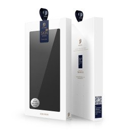 Dux Ducis Skin Pro dėklo dėklo dangtelis su atvartu Vivo Y01 / Y15s / Y15a juodas