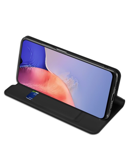 Dux Ducis Skin Pro dėklo dėklo dangtelis su atvartu Vivo Y01 / Y15s / Y15a juodas Dux Ducis Skin Pro dėklo dėklo dangtelis su atvartu Vivo Y01 / Y15s / Y15a juodas