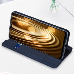 Dux Ducis Skin Pro dėklo dėklo dangtelis su atvartu Vivo Y01 / Y15s / Y15a juodas
