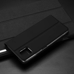 Dux Ducis Skin Pro dėklo dėklo dangtelis su atvartu Vivo Y01 / Y15s / Y15a juodas