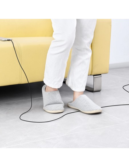 Puikus kabelis USB microUSB laidas greitam įkrovimui 2A 1m juodas