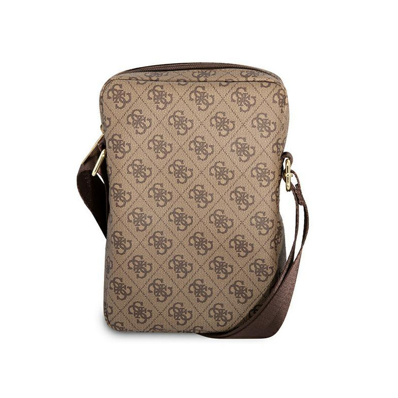 Guess 4G Big Metal Logo krepšys 10& 39 & 39 planšetei – rudas