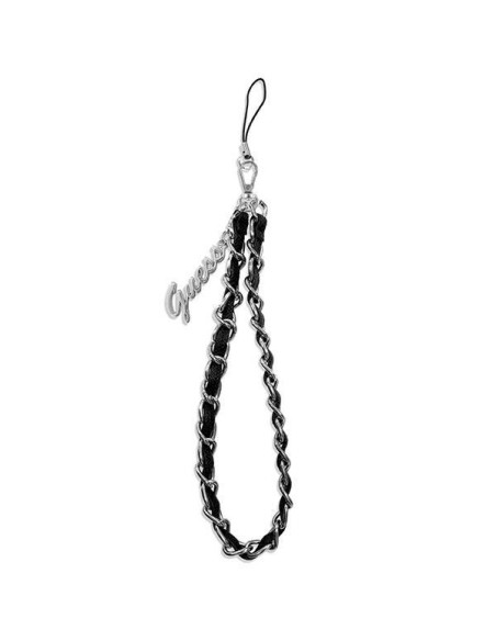 Guess Chain Metal Logo Charm - juoda Guess Chain Metal Logo Charm - juoda