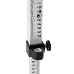 Aliuminio geodezinis niveliavimo strypas 1,3 - 2,4 m