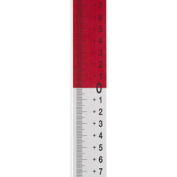 Aliuminio geodezinis niveliavimo strypas 1,3 - 2,4 m
