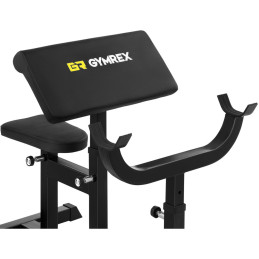 Suoliukas Treniruočių suoliukas bicepso pratimams, maldaknygė iki 120 kg