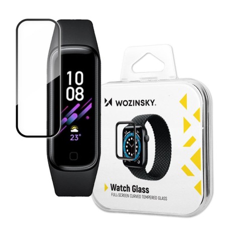 Wozinsky Watch Glass hibridinis stiklas, skirtas Samsung Galaxy Fit 2 juodas Wozinsky Watch Glass hibridinis stiklas, skirtas Samsung Galaxy Fit 2 juodas