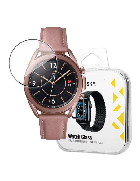 Wozinsky Watch Glass hibridinis stiklas, skirtas Samsung Galaxy Watch 3 41 mm juodas Wozinsky Watch Glass hibridinis stiklas, skirtas Samsung Galaxy Watch 3 41 mm juodas
