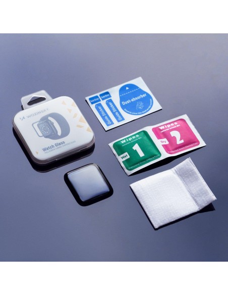 Wozinsky Watch Glass hibridinis stiklas, skirtas Xiaomi Watch Color 2 juodas