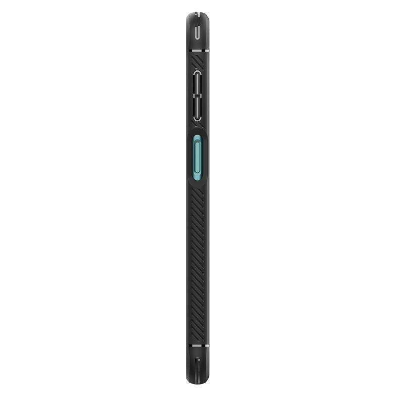 Spigen Rugged Armor dėklas, skirtas Samsung Galaxy M23 5G - matinė juoda