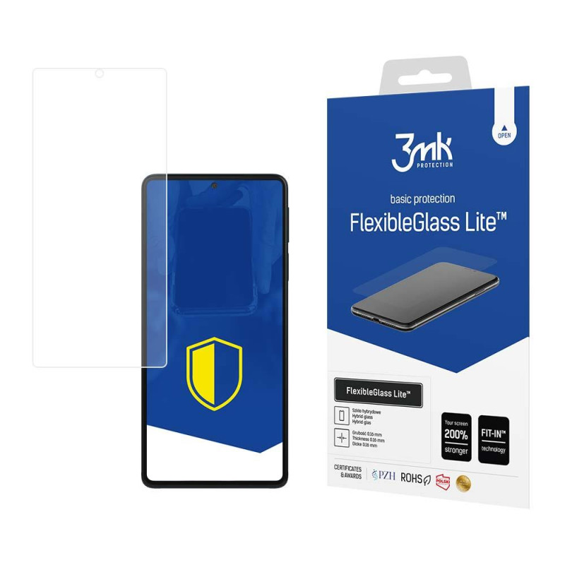 3mk FlexibleGlass Lite™ hibridinis stiklas, skirtas Motorola Edge 30 3mk FlexibleGlass Lite™ hibridinis stiklas, skirtas Motorola Edge 30