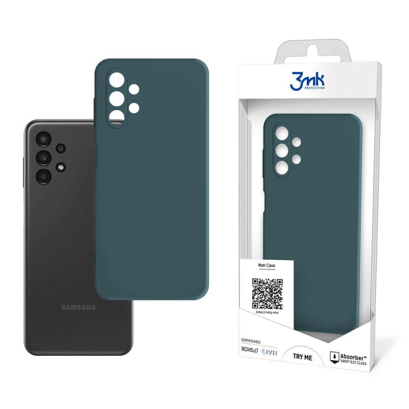 3mk matinis dėklas, skirtas Samsung Galaxy A13 4G – žalias 3mk matinis dėklas, skirtas Samsung Galaxy A13 4G – žalias