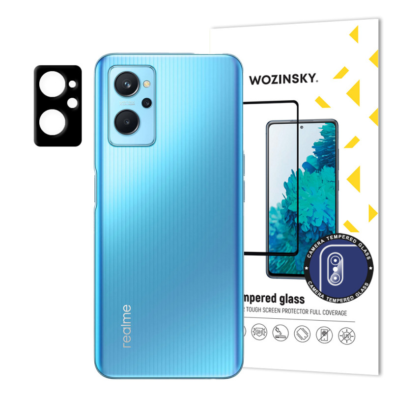 Wozinsky Full Camera Glass 9H grūdintas stiklas visai Realme 9i fotoaparato kamerai