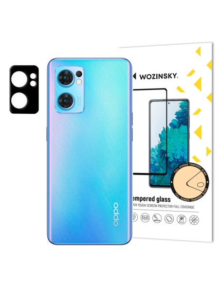 Wozinsky Full Camera Glass 9H grūdintas stiklas visai Oppo Reno7 5G kamerai