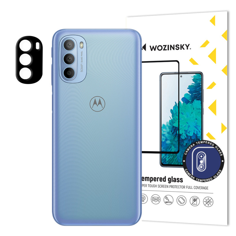 Wozinsky Full Camera Glass 9H grūdintas stiklas visai Motorola Moto G31 kamerai