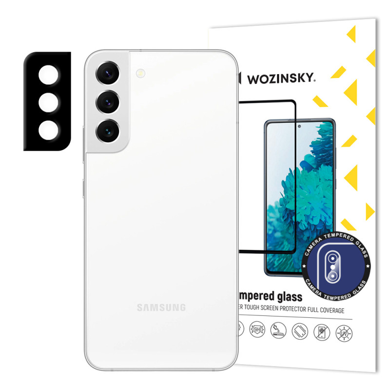 Wozinsky Full Camera Glass 9H grūdintas stiklas visai Samsung Galaxy S22 kamerai