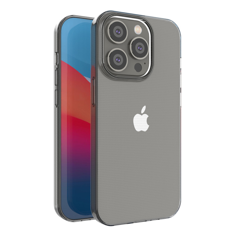 Ultra Clear 0,5 mm iPhone 14 Pro gelio dėklo dangtelis skaidrus