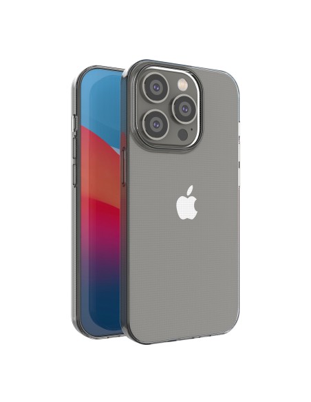 Ultra Clear 0,5 mm iPhone 14 Pro gelio dėklo dangtelis skaidrus