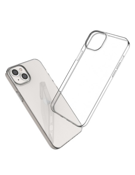 Ultra Clear 0,5 mm iPhone 14 Plus gelio dėklas, skaidrus Ultra Clear 0,5 mm iPhone 14 Plus gelio dėklas, skaidrus