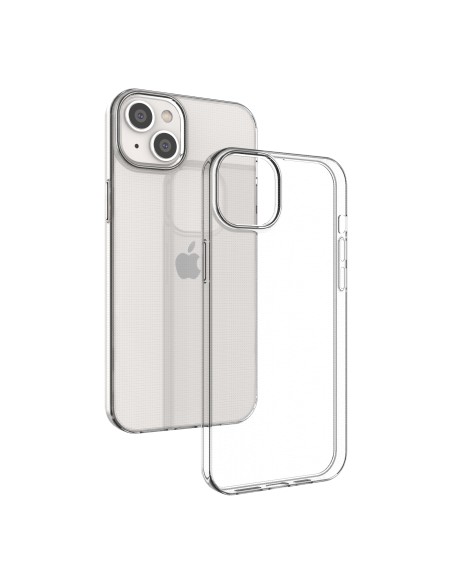 Ultra Clear 0,5 mm iPhone 14 Plus gelio dėklas, skaidrus Ultra Clear 0,5 mm iPhone 14 Plus gelio dėklas, skaidrus