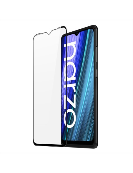 Dux Ducis 9D grūdintas stiklas patvarus 9H grūdintas stiklas visam ekranui su rėmeliu Realme Narzo 50A juodas (tinka dėk... Dux Ducis 9D grūdintas stiklas patvarus 9H grūdintas stiklas visam ekranui su rėmeliu Realme Narzo 50A juodas (tinka dėk...