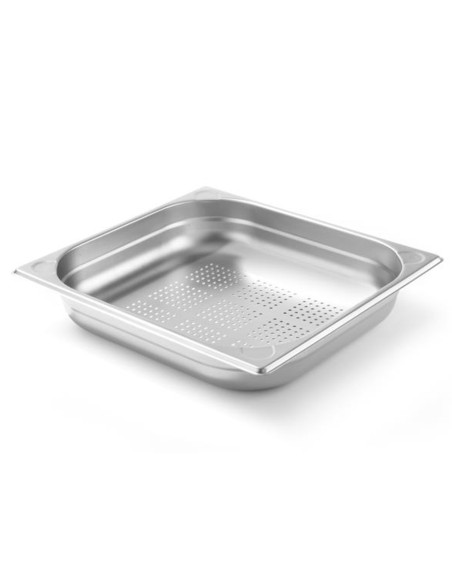 Kitchen Line GN 2/3 perforuotas konteineris, aukštis 65 mm - Hendi 807224