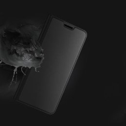 Dux Ducis Skin Pro dėklo dėklo dangtelis su atvartu Realme Narzo 50A juodas