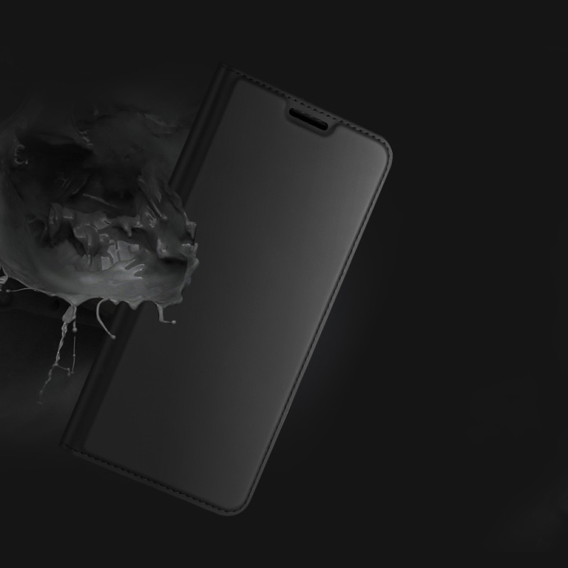 Dux Ducis Skin Pro dėklo dėklo dangtelis su atvartu Realme Narzo 50A juodas