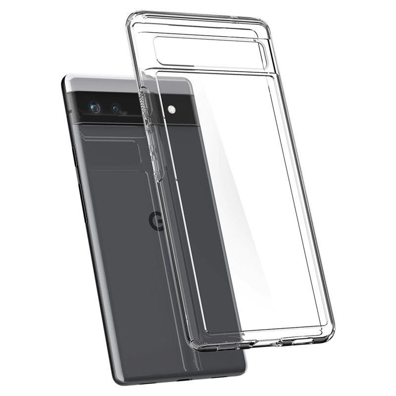 Spigen Ultra Hybrid dėklas, skirtas Google Pixel 6A – skaidrus