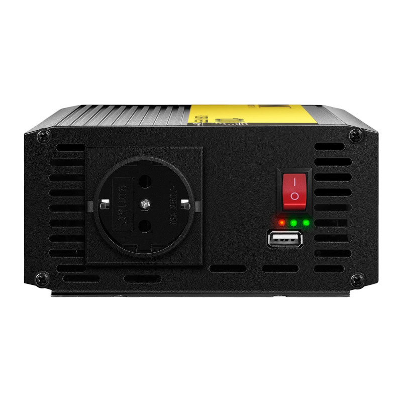 Automobilio įtampos keitiklis 1000/2000W akumuliatoriui