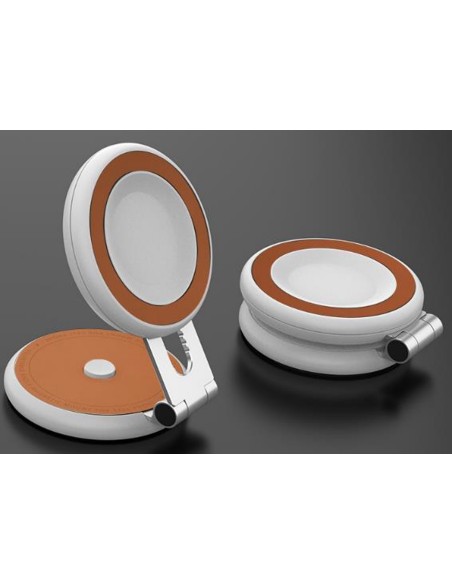 Kingxbar magnetinis išmaniojo telefono stovo laikiklis MagSafe baltas (PQY-T1) Kingxbar magnetinis išmaniojo telefono stovo laikiklis MagSafe baltas (PQY-T1)