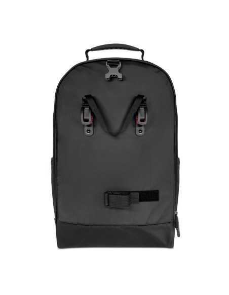 Dviračio krepšys bagažinei dviračio kuprinei su rėmu 2in1 30l juoda