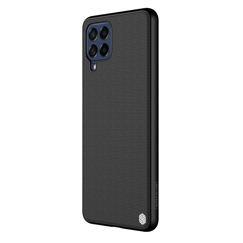 Nillkin Textured Case tvirtas sustiprintas dėklas su gelio rėmeliu ir nailonine nugara, skirta Samsung Galaxy M53 5G juo...