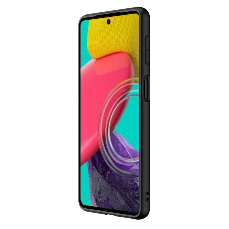 Nillkin Textured Case tvirtas sustiprintas dėklas su gelio rėmeliu ir nailonine nugara, skirta Samsung Galaxy M53 5G juo...