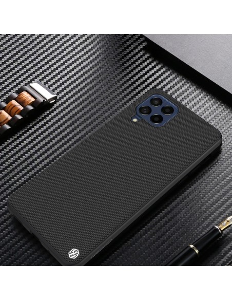 Nillkin Textured Case tvirtas sustiprintas dėklas su gelio rėmeliu ir nailonine nugara, skirta Samsung Galaxy M53 5G juo... Nillkin Textured Case tvirtas sustiprintas dėklas su gelio rėmeliu ir nailonine nugara, skirta Samsung Galaxy M53 5G juo...