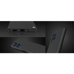 Nillkin Textured Case tvirtas sustiprintas dėklas su gelio rėmeliu ir nailonine nugara, skirta Samsung Galaxy M53 5G juo...