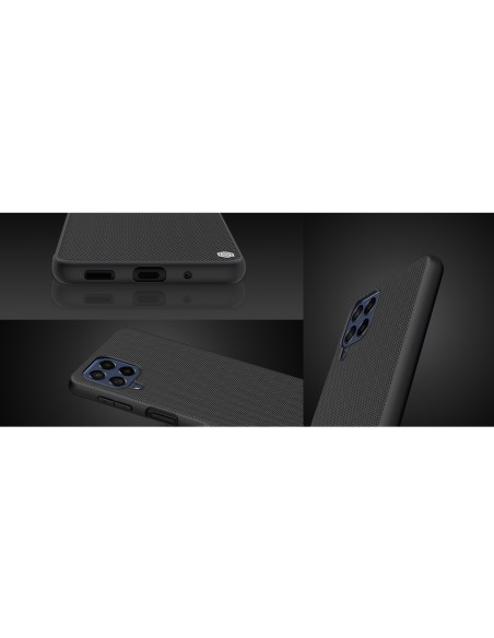 Nillkin Textured Case tvirtas sustiprintas dėklas su gelio rėmeliu ir nailonine nugara, skirta Samsung Galaxy M53 5G juo... Nillkin Textured Case tvirtas sustiprintas dėklas su gelio rėmeliu ir nailonine nugara, skirta Samsung Galaxy M53 5G juo...