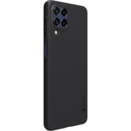 Nillkin Super Frosted Shield Pro patvarus dėklo dangtelis, skirtas Samsung Galaxy M53 5G juodas