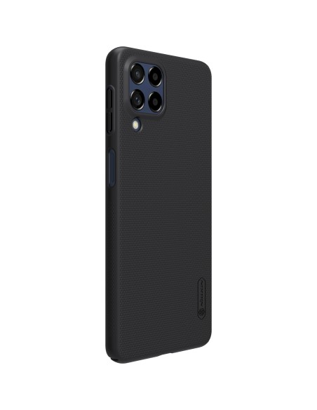 Nillkin Super Frosted Shield Pro patvarus dėklo dangtelis, skirtas Samsung Galaxy M53 5G juodas