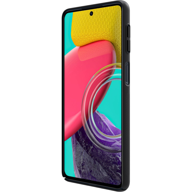 Nillkin Super Frosted Shield Pro patvarus dėklo dangtelis, skirtas Samsung Galaxy M53 5G juodas