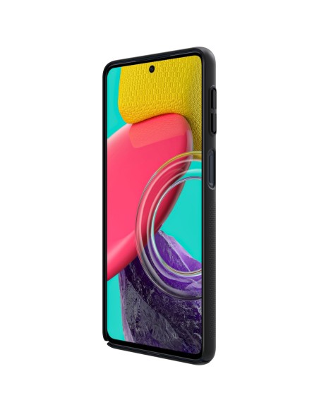 Nillkin Super Frosted Shield Pro patvarus dėklo dangtelis, skirtas Samsung Galaxy M53 5G juodas