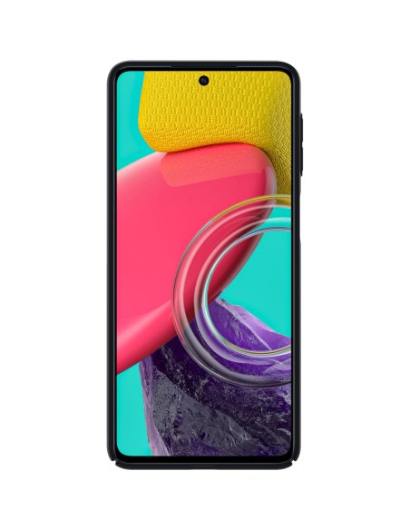 Nillkin Super Frosted Shield Pro patvarus dėklo dangtelis, skirtas Samsung Galaxy M53 5G juodas