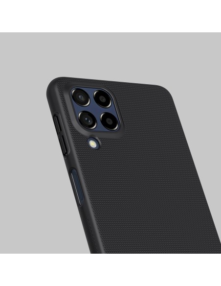 Nillkin Super Frosted Shield Pro patvarus dėklo dangtelis, skirtas Samsung Galaxy M53 5G juodas