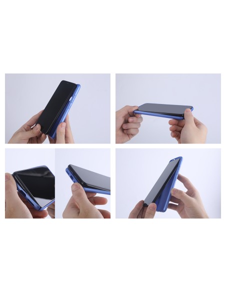 Nillkin Super Frosted Shield Pro patvarus dėklo dangtelis, skirtas Samsung Galaxy M53 5G juodas