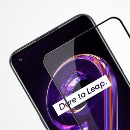 Nillkin CP+PRO itin plonas viso ekrano grūdintas stiklas su 0,2 mm rėmeliu 9H Realme 9 Pro juodas