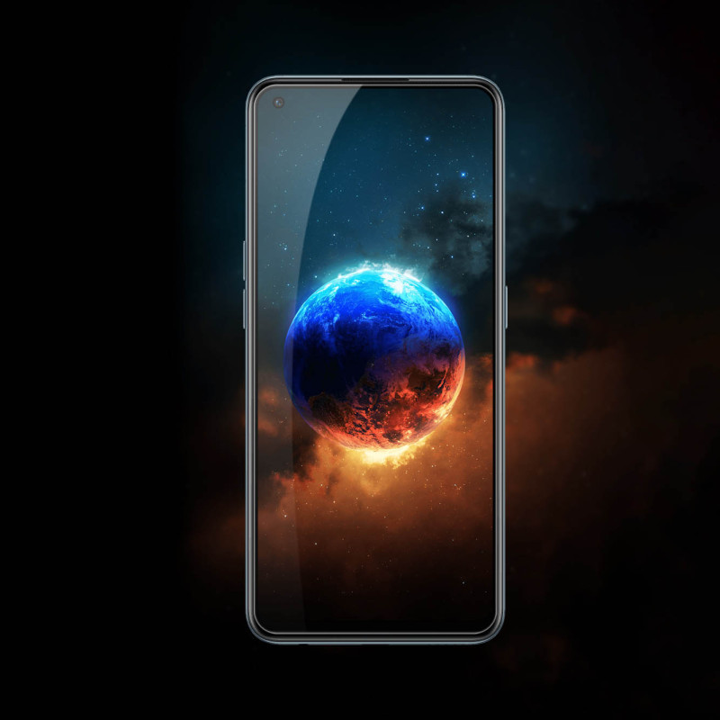 Nillkin CP+PRO itin plonas viso ekrano grūdintas stiklas su 0,2 mm rėmeliu 9H OnePlus Nord CE 2 5G juodas