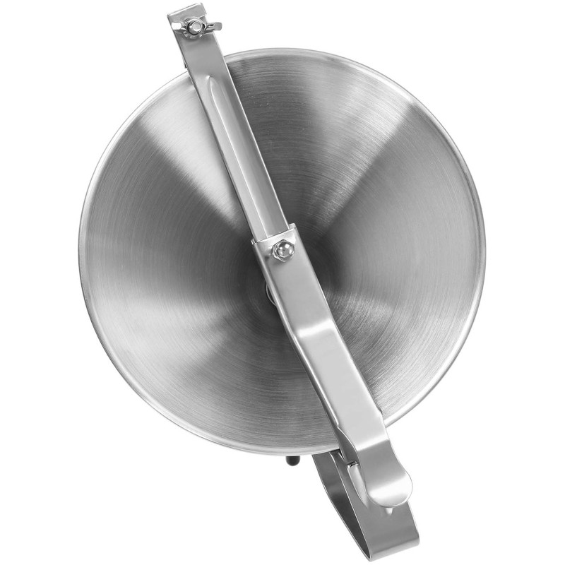 Grietinėlės padažo dozavimo pistoletas ant nerūdijančio plieno stovo + 3 purkštukai 1,8 l